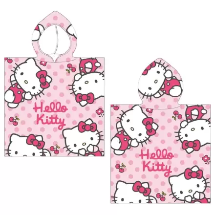 Hello Kitty microfibre poncho beach towel termékfotója