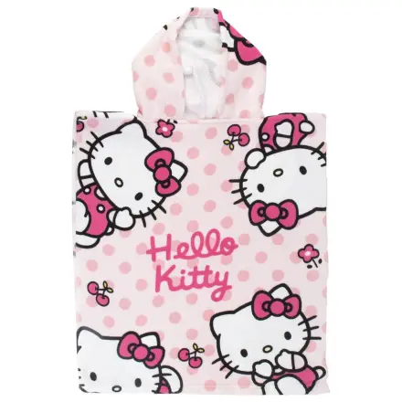 Hello Kitty microfibre poncho beach towel product photo