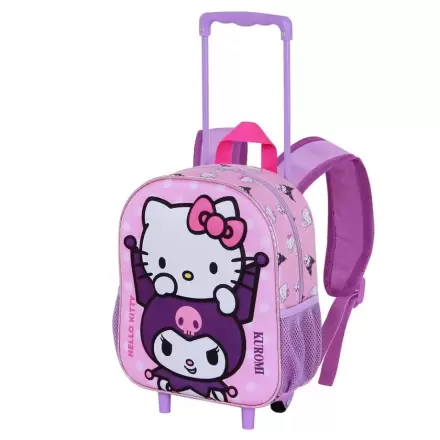 Hello Kitty Playful 3D trolley 34cm termékfotója