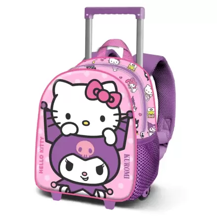 Hello Kitty Playful 3D trolley 34cm termékfotója