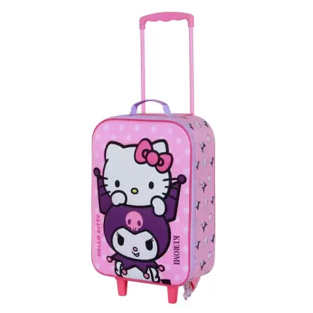 Hello Kitty Playful 3D Trolley suitcase 52cm termékfotója