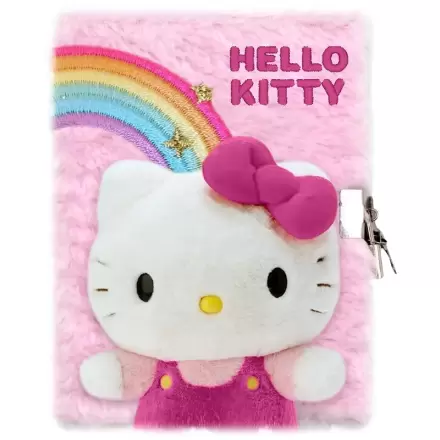 Hello Kitty plush diary termékfotója