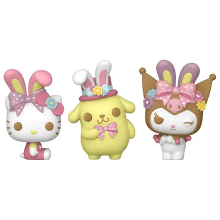 Hello Kitty Pocket Funko POP! Vinyl Figure Easter Egg 3-Pack HK 4 cm product photo