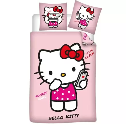 Hello Kitty policotton duvet cover bed 90cm product photo