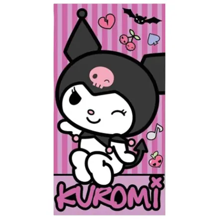 Hello Kitty Punk Kuromi Towel 70x140cm product photo