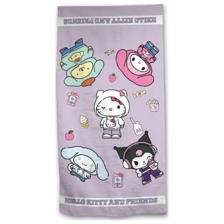 Hello Kitty Beach Towel 100% Cotton 90x170cm product photo