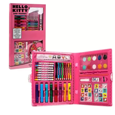 Hello Kitty colouring stationery set product photo