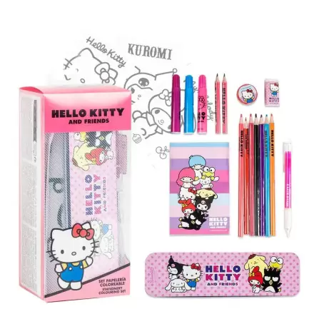 Hello Kitty colouring stationery set product photo