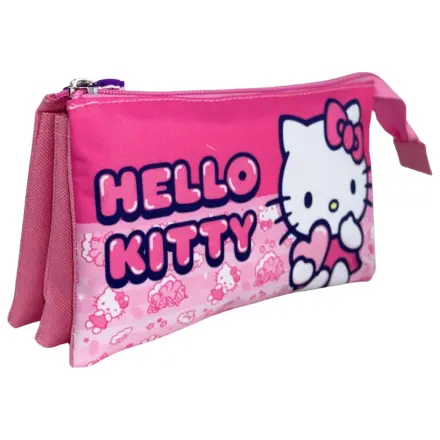 Hello Kitty triple pencil case product photo