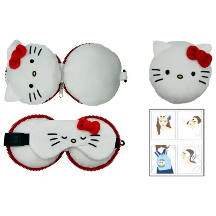 Hello Kitty travel cushion + mask product photo