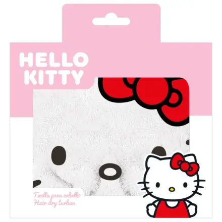 Hello Kitty White Hair Towel product photo