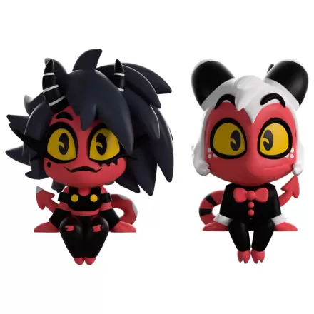 Helluva Boss Vinyl Figures Millie & Moxxie Monitor Buddiez              product photo