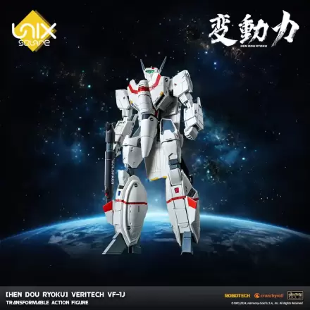 Hen Dou Ryoku Veritech Diecast Action Figure VF-1J 21 cm termékfotója