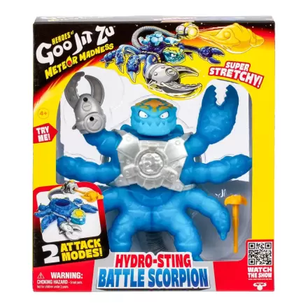 Heroes of Goo Jit Zu Meteor Madness Stretch Figure Battle Scorpion Hydro Sting 22 cm product photo
