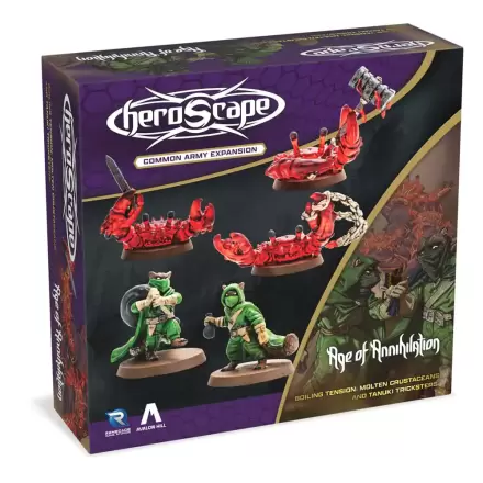 Heroscape Army Expansion Boiling Tension: Molten Crustaceans & Tanuki Tricksters *English Version* product photo