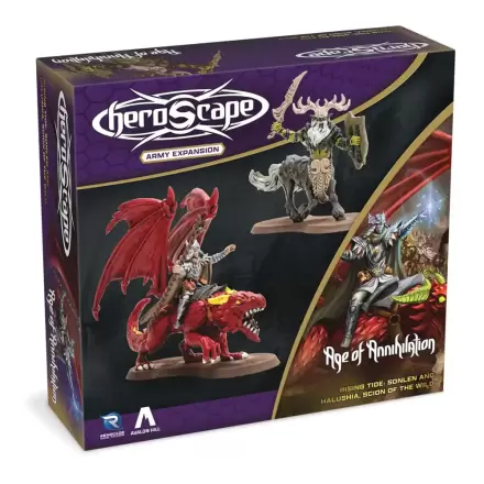 Heroscape Expansion Rising Tide - Sonlen & Halushia, Scion of the Wild Army *English Version* product photo