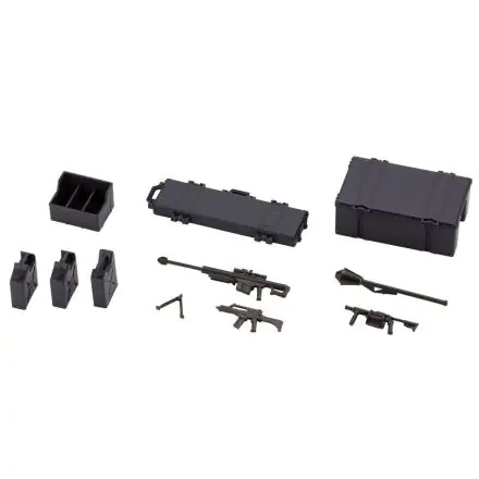 Hexa Gear Plastic Model Kit 1/24 Army Container Set Night Stalkers Ver. 6 cm product photo