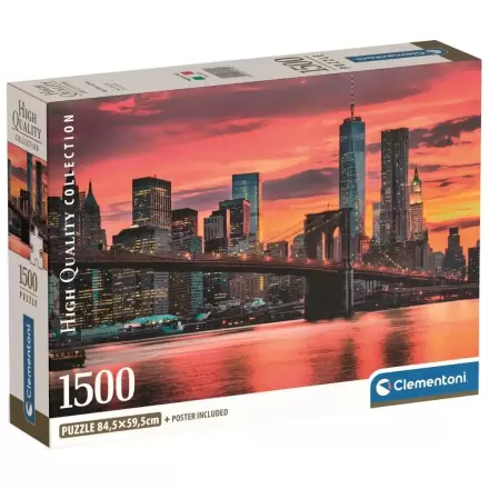 High Quality East River At Dusk puzzle 1500pcs product photo