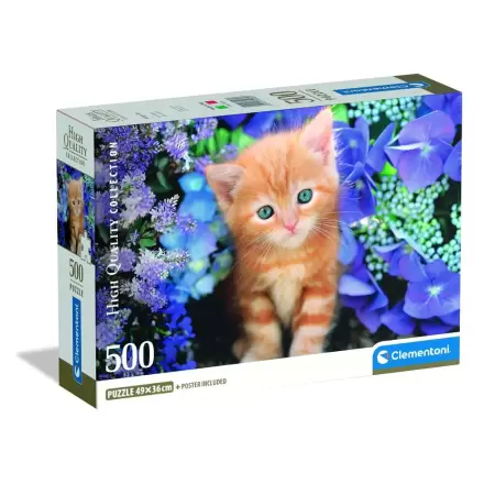 High Quality Ginger Cat puzzle 500pcs termékfotója