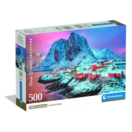 High Quality Hamnoy Village puzzle 500pcs termékfotója