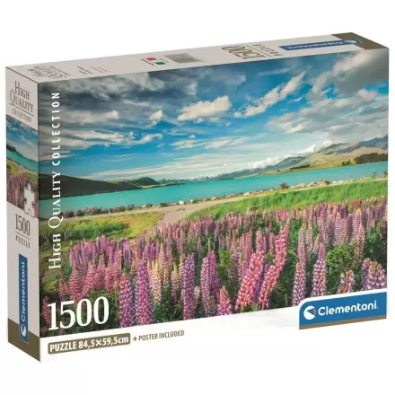 High Quality Lupins at Lake Tekapo puzzle 1500pcs product photo
