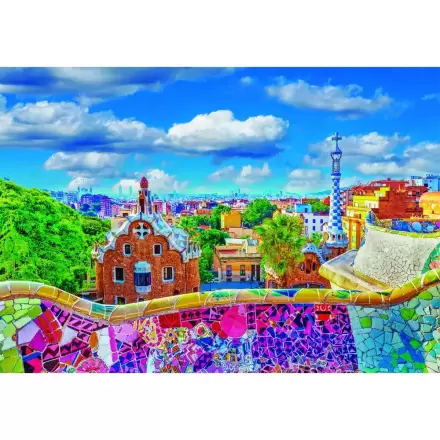 High Quality Park Guell Barcelona puzzle 1000pcs termékfotója