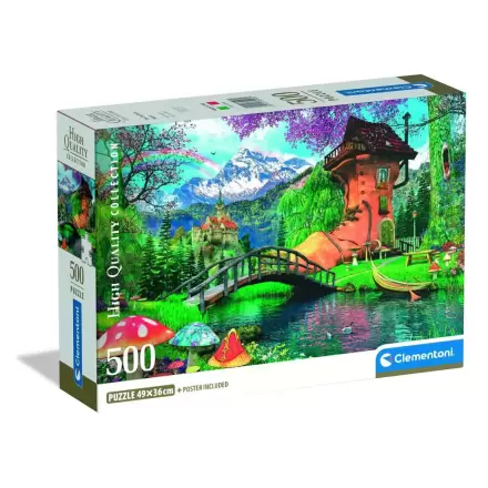 High Quality The Old Shoe House puzzle 500pcs termékfotója