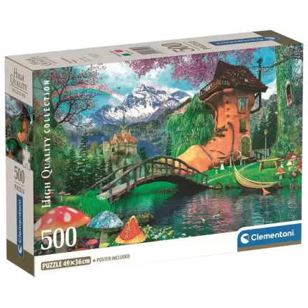 High Quality The Old Shoe House puzzle 500pcs product photo