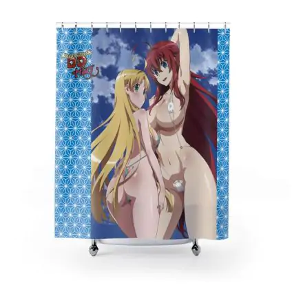 Highschool DxD Hero Shower Curtain Rias & Asia product photo