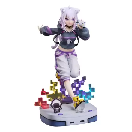 Hololive Production PVC Statue 1/7 Nekomata Okayu We Are Gamers Ver. 23 cm product photo