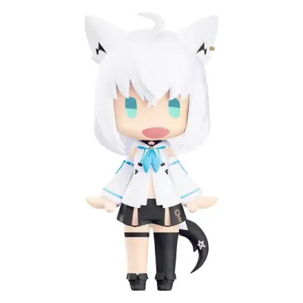 Hololive Production HELLO! GOOD SMILE Action Figure Shirakami Fubuki 10 cm product photo