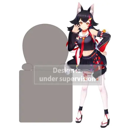 Hololive Production Hikkake PVC Statue Ookami Mio 10 cm    product photo