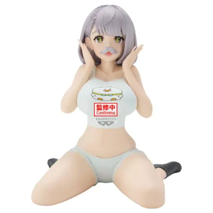 Hololive Shirogane Noel Relax Time figure 12cm product photo