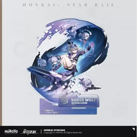 Honkai: Star Rail Acryl Figure: Silver Wolf 17 cm termékfotója