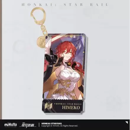 Honkai: Star Rail Character Acrylic Keychain Himeko 9 cm termékfotója