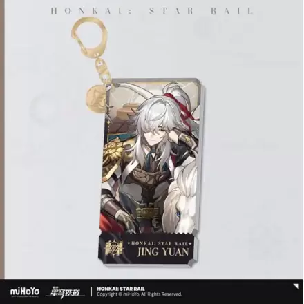 Honkai: Star Rail Character Acrylic Keychain Jing Yuan 9 cm termékfotója