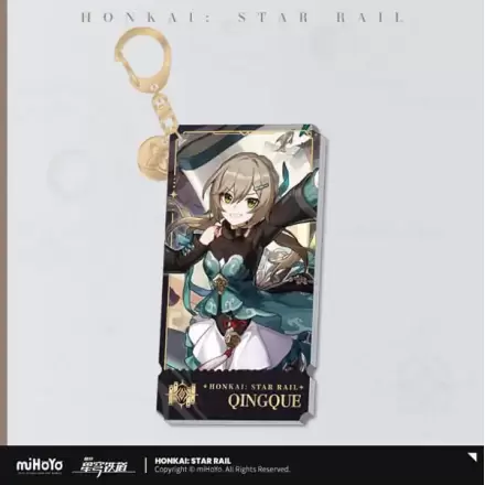 Honkai: Star Rail Character Acrylic Keychain Qingque 9 cm termékfotója