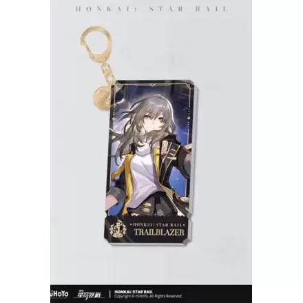 Honkai: Star Rail Character Acrylic Keychain Trailblazer (Female) 9 cm termékfotója