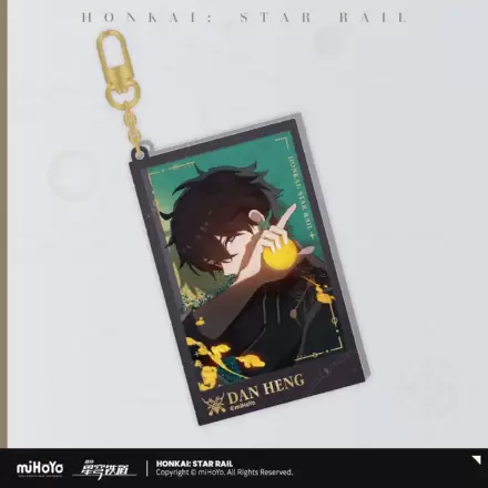 Honkai: Star Rail Countdown Departure Series Acrylic Keychain Dan Heng Glitter 9 cm product photo