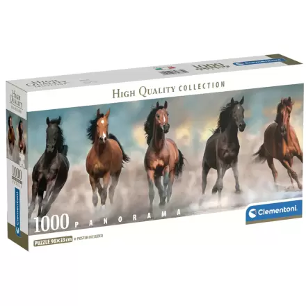 Horses panorama puzzle 1000pcs termékfotója