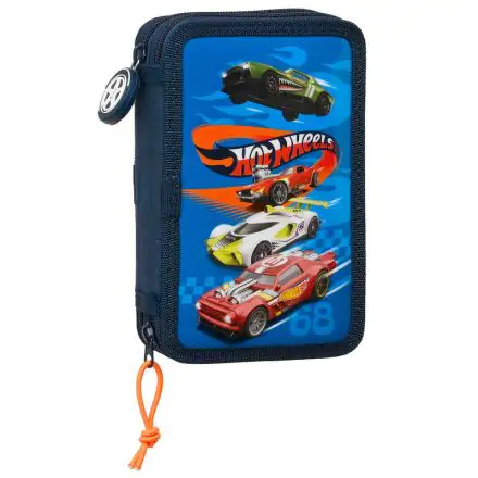 Hot Wheels Challenge double pencil case 28pcs product photo