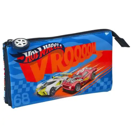 Hot Wheels Challenge triple pencil case product photo