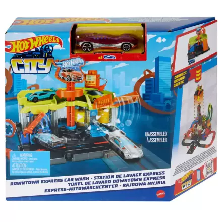 Hot Wheels City Downtown Express Car Wash product photo