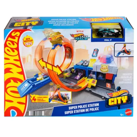 Hot Wheels City Super Police Station Playset termékfotója