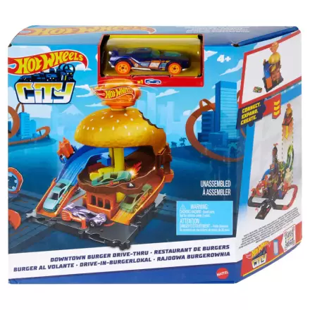 Hot Wheels Downtown Burger Drive-Thru product photo