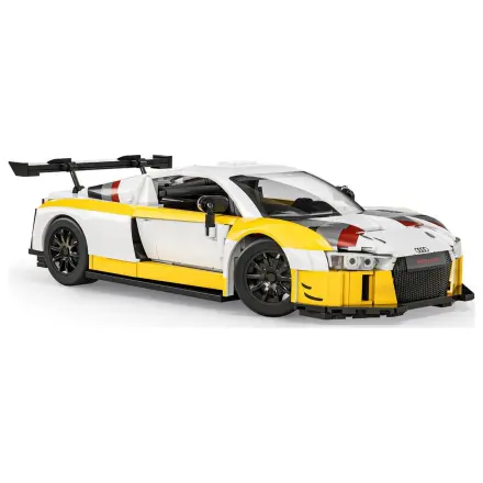 Hot Wheels Elite Mattel Brick Shop Building Set 1/16 '15 Audi R8 LMS product photo