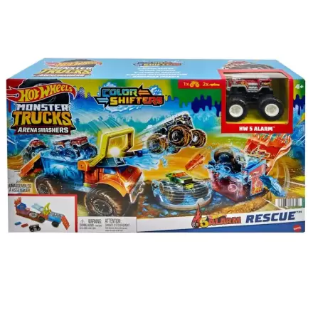 Hot Wheels Monster Trucks Arena Smashers Rescue product photo