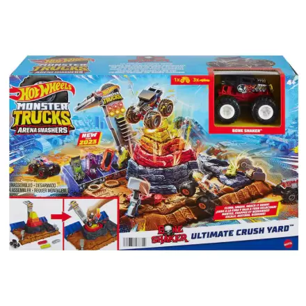 Hot Wheels Monster Trucks Arena Smashers Ultimate Crush Yard product photo