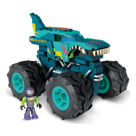 Hot Wheels Monster Trucks Mega Construx Construction Set Mega-Wrex Monster Truck 13 cm product photo