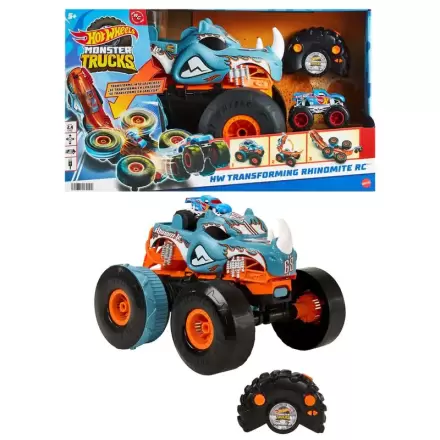 Hot Wheels Monster Trucks Rhinomite radio control car product photo